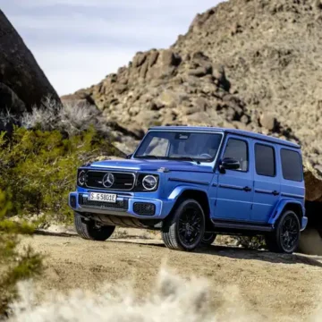 Máximas capacidades off-road para el Mercedes Clase G Eléctrico