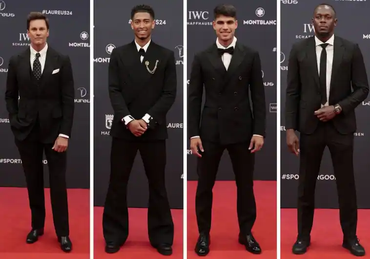 jude-bellingham,-entre-los-mas-elegantes-en-la-alfombra-roja-de-los-premios-laureus