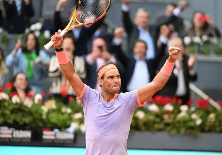 Rafa Nadal – Jiri Lehecka: Horario, canal de televisión y dónde ver online el partido del Mutua Madrid Open