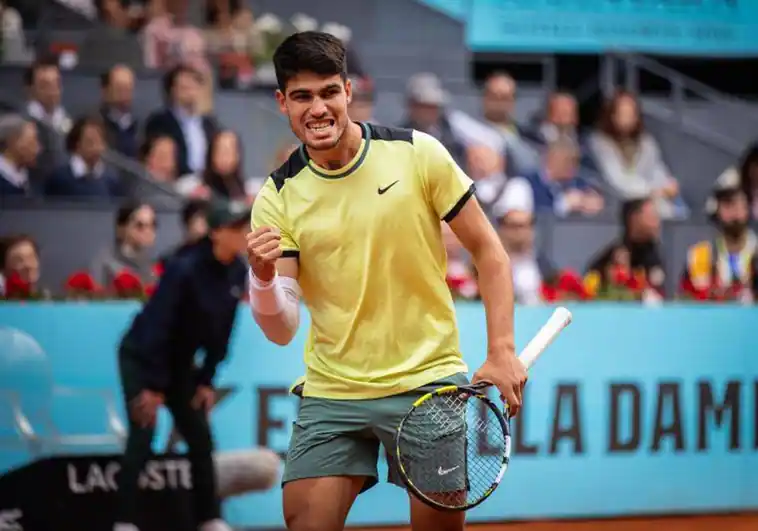 Carlos Alcaraz – Jan-Lennard Struff: Horario, canal de televisión y dónde ver online el partido del Mutua Madrid Open