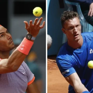 Nadal, pendiente de su físico, busca los cuartos del Mutua Madrid Open ante el checo Lehecka