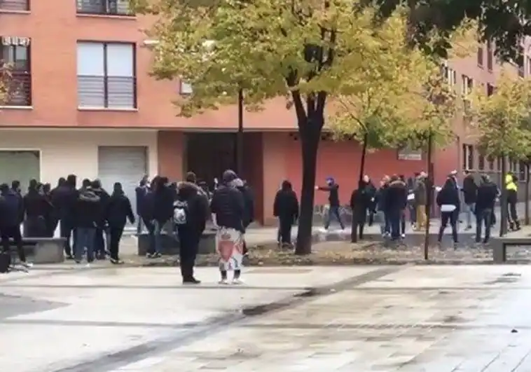 Una reyerta ultra entre grupos radicales del Zaragoza deja siete detenidos y un herido en Leganés