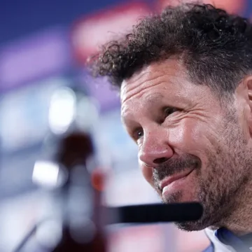 Las evasivas de Simeone ante la final con el Athletic