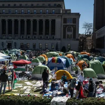 Un día en Columbia: la acampada que ha encendido las protestas pro-palestinas en EE.UU.