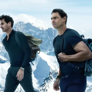 Nadal y Federer unidos para protagonizar una campaña de lujo con Louis Vuitton