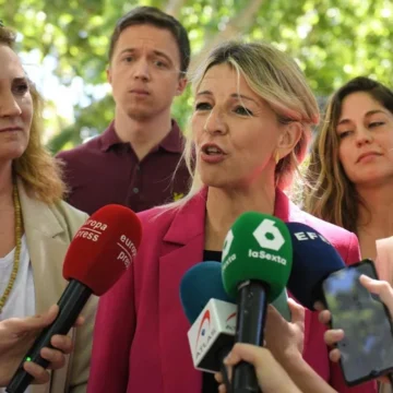 Yolanda Díaz estudia medidas contra RTVE tras el certamen por «apoyar un acto de propaganda»