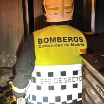 Muere un hombre en el incendio de una vivienda en Leganés