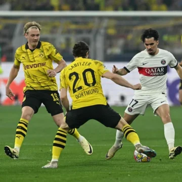 El Dortmund aprieta de inicio y el PSG busca las contras