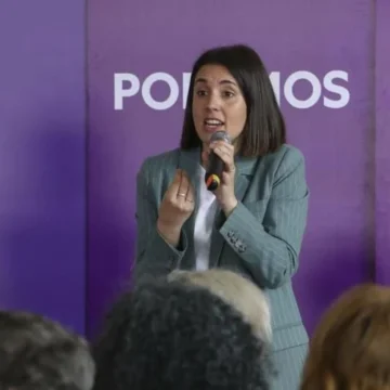 Irene Montero, tras una pregunta sobre el Falcon: «Tienes un montón de colegas fascistas»