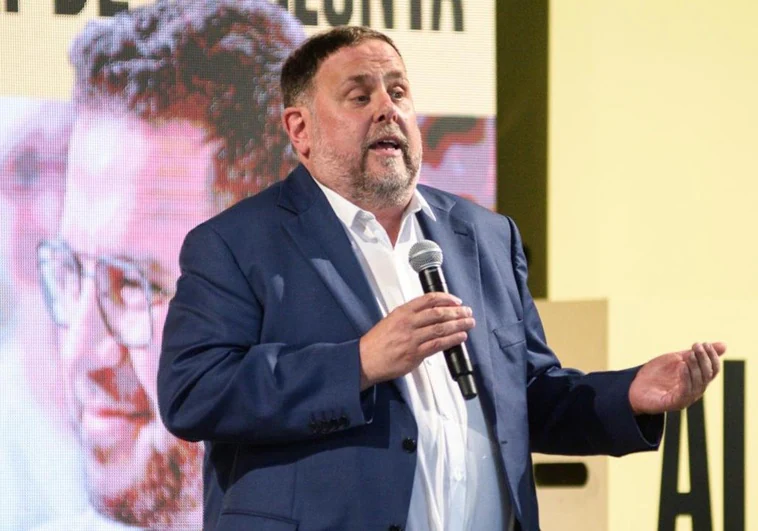 Oriol Junqueras confirma que aspira a seguir como presidente de ERC Oriol Junqueras confirma que aspira a seguir como presidente de ERC