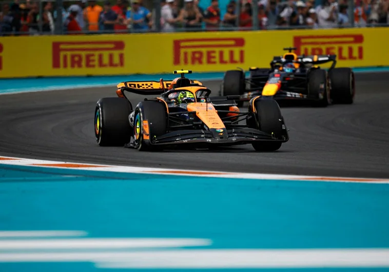 Norris baja del pedestal a Verstappen y logra su primera victoria