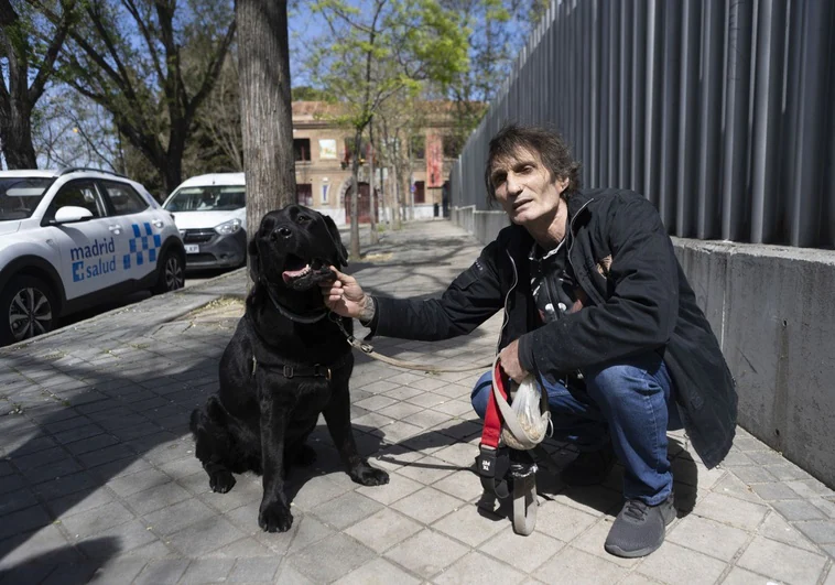 Un paseo con perros para que los toxicómanos olviden la droga