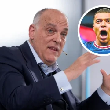 Tebas desvela la duración del contrato de Mbappé con el Real Madrid