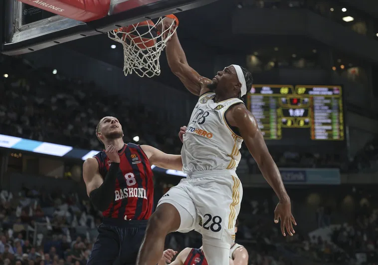 El Madrid, a sentenciar la serie ante el Baskonia en Vitoria para meterse en la Final Four