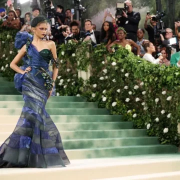 La alfombra verde de la MET gala 2024, en imágenes