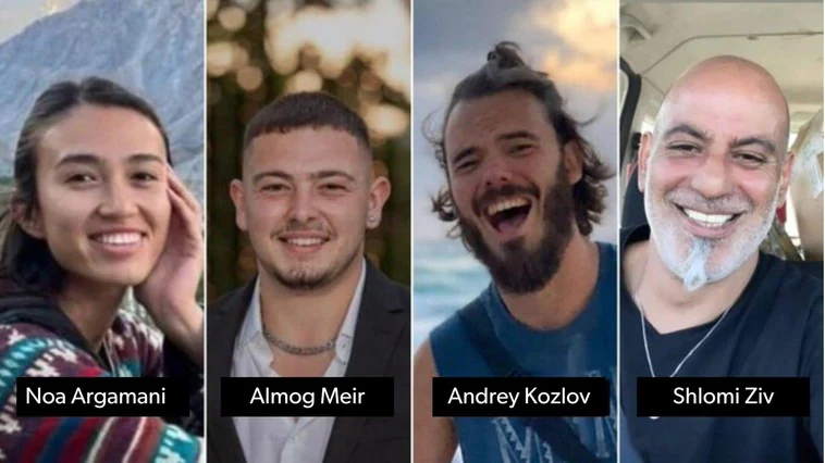Las fuerzas israelíes rescatan a cuatro rehenes en una operación en el centro de Gaza Las fuerzas israelíes rescatan a cuatro rehenes en una operación en el centro de Gaza