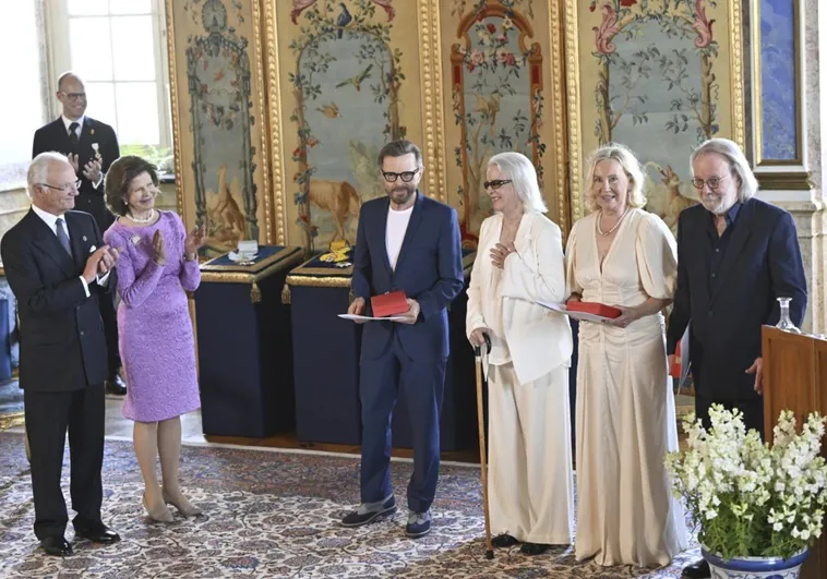 ABBA, nombrados Caballeros del Reino por el Rey de Suecia ABBA, nombrados Caballeros del Reino por el Rey de Suecia