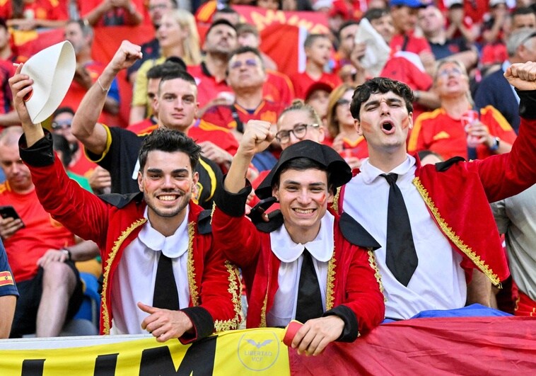 Siempre menos españoles en las gradas de la Eurocopa