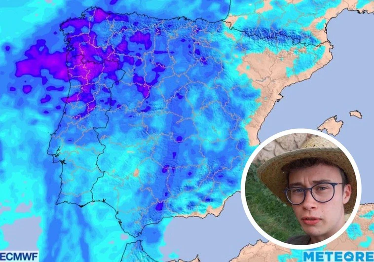 Jorge Rey avisa de lluvias torrenciales y temperaturas de hasta 40º en estas zonas de España Jorge Rey avisa de lluvias torrenciales y temperaturas de hasta 40º en estas zonas de España