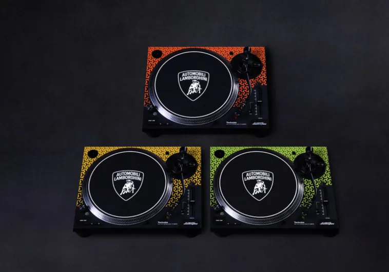 Lamborghini crea su propio tocadiscos y lanza el rugido de sus deportivos en vinilo