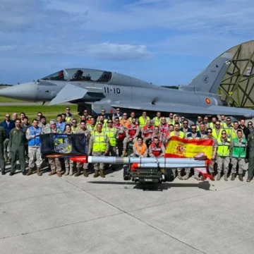 Nuevo hito del Ejército del Aire: primer lanzamiento de tres misiles Meteor telemétricos