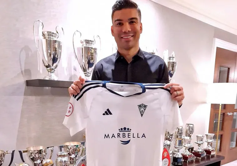 El exmadridista Casemiro se incorpora al consejo de administración del Marbella FC