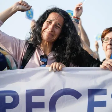 La madre del niño Gabriel: «Me partió la vida por la mitad y desde entonces amenaza con volver a hacerlo»