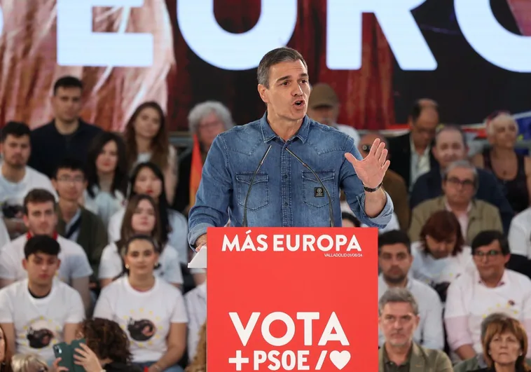 Sánchez llama a la movilización a los «zurdos y zurdas» contra la ultraderecha de Abascal, Feijóo y Milei Sánchez llama a la movilización a los «zurdos y zurdas» contra la ultraderecha de Abascal, Feijóo y Milei