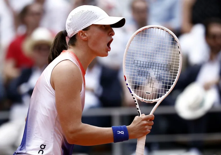 Swiatek completa el póker de títulos en Roland Garros Swiatek completa el póker de títulos en Roland Garros