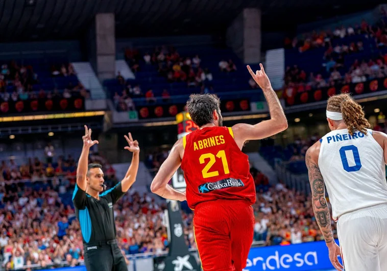 La selección apabulla a Puerto Rico en el último partido de Rudy en España La selección apabulla a Puerto Rico en el último partido de Rudy en España