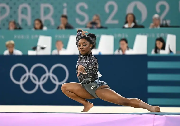 Simone Biles está aquí, recital en su regreso Simone Biles está aquí, recital en su regreso