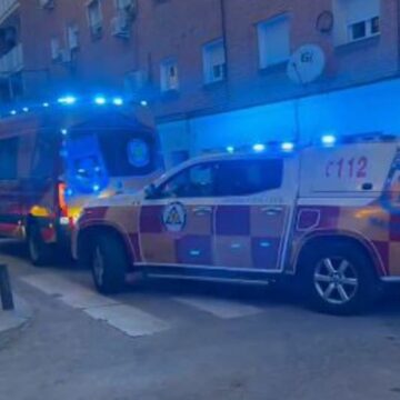 Detenido el hombre que roció con un líquido acelerante y prendió fuego a tres personas en Vallecas