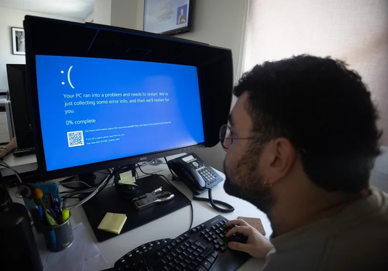 La hora y dieciocho minutos que bloquearon millones de ordenadores Windows en todo el mundo La hora y dieciocho minutos que bloquearon millones de ordenadores Windows en todo el mundo