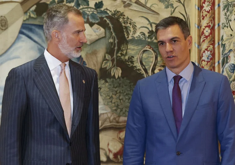 Sánchez despachará con el Rey justo después de declarar ante el juez Sánchez despachará con el Rey justo después de declarar ante el juez