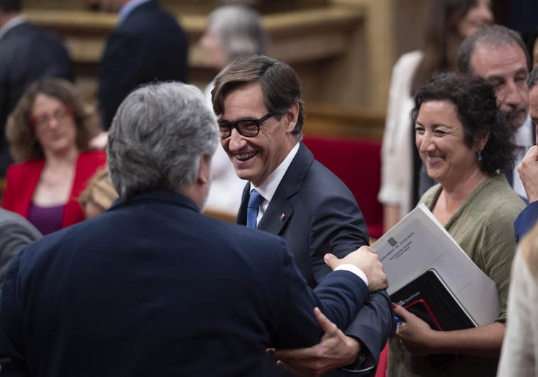 El PSC, con el visto bueno del PSOE, pacta con ERC que el concierto económico empiece a aplicarse en 2026 El PSC, con el visto bueno del PSOE, pacta con ERC que el concierto económico empiece a aplicarse en 2026