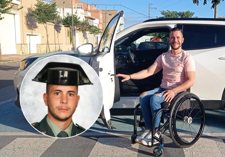 Una nueva esperanza para Jacobo, el agente en silla de ruedas que lucha por volver a la Guardia Civil Una nueva esperanza para Jacobo, el agente en silla de ruedas que lucha por volver a la Guardia Civil