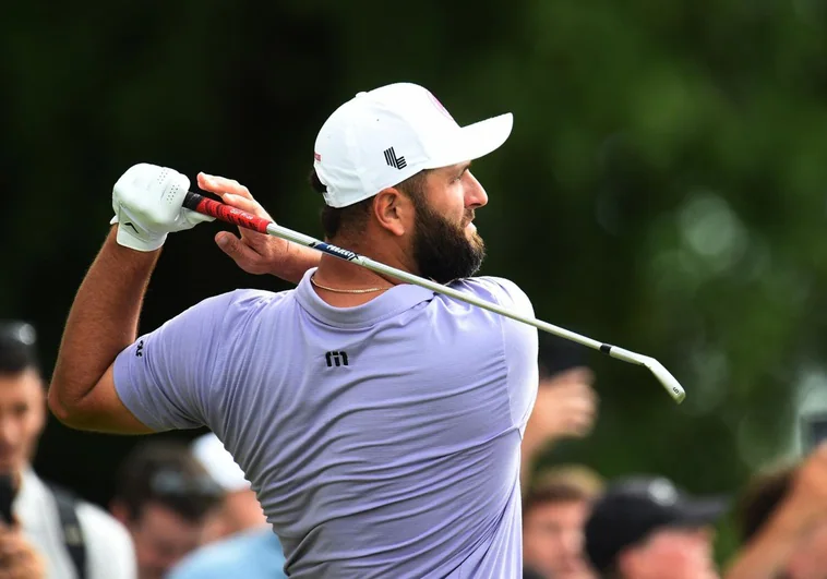 Jon Rahm comienza a lo grande con dos golpes de ventaja en el LIV golf de Reino Unido Jon Rahm comienza a lo grande con dos golpes de ventaja en el LIV golf de Reino Unido
