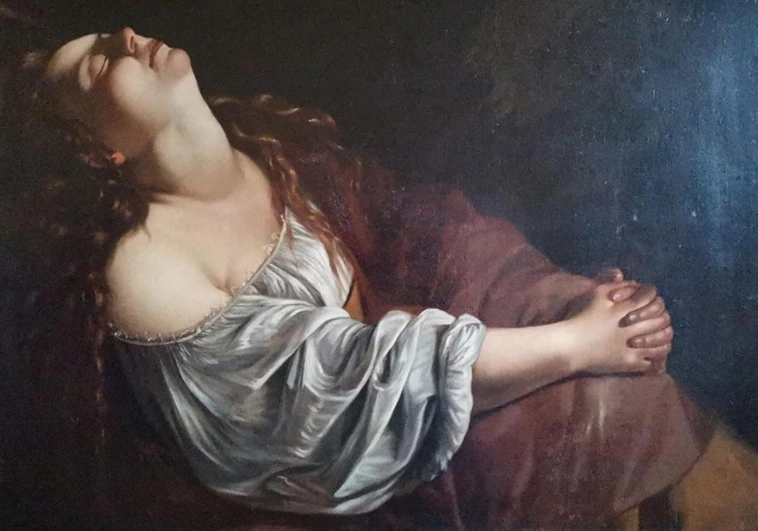 Se descubre en Italia una nueva ‘Magdalena’ de Artemisia Gentileschi