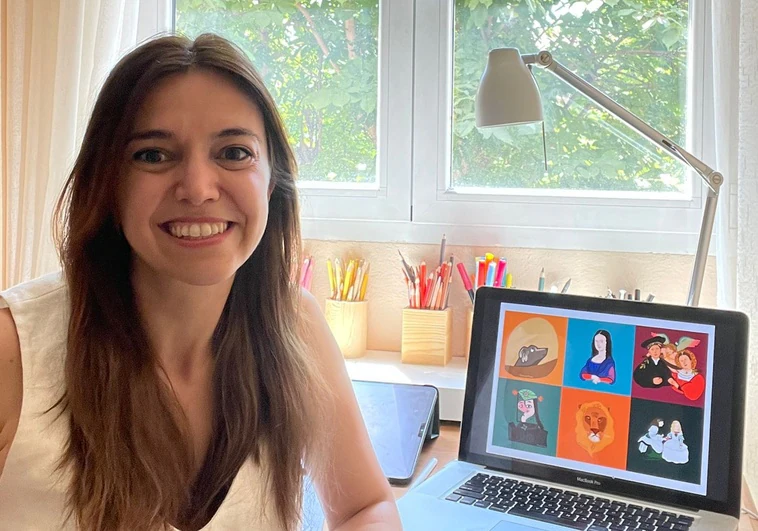 El Museo del Prado 'ficha' a una ilustradora toledana para hacer los stickers de los cuadros más famosos El Museo del Prado ‘ficha’ a una ilustradora toledana para hacer los stickers de los cuadros más famosos