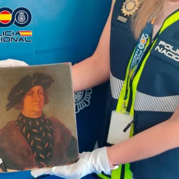 Detenido por transportar un supuesto cuadro de Leonardo da Vinci con un permiso de exportación caducado