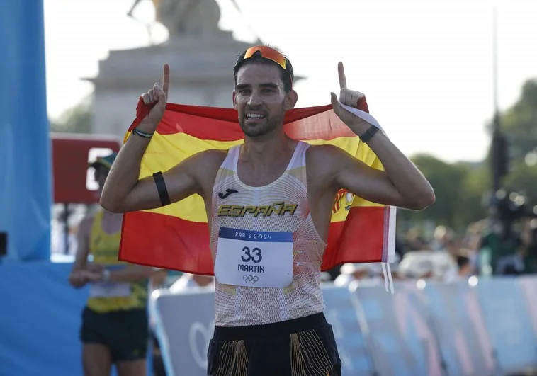 Álvaro Martín, bronce en 20 km marcha: segunda medalla para España