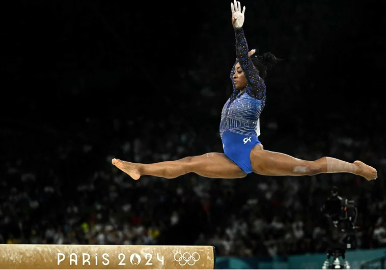 Simone Biles vuelve a ser ella, vuelve a la exclusividad