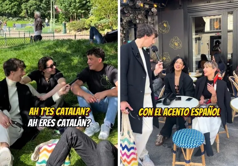 Un joven pregunta a franceses qué piensan sobre los españoles: «Excepto quizás los catalanes…»