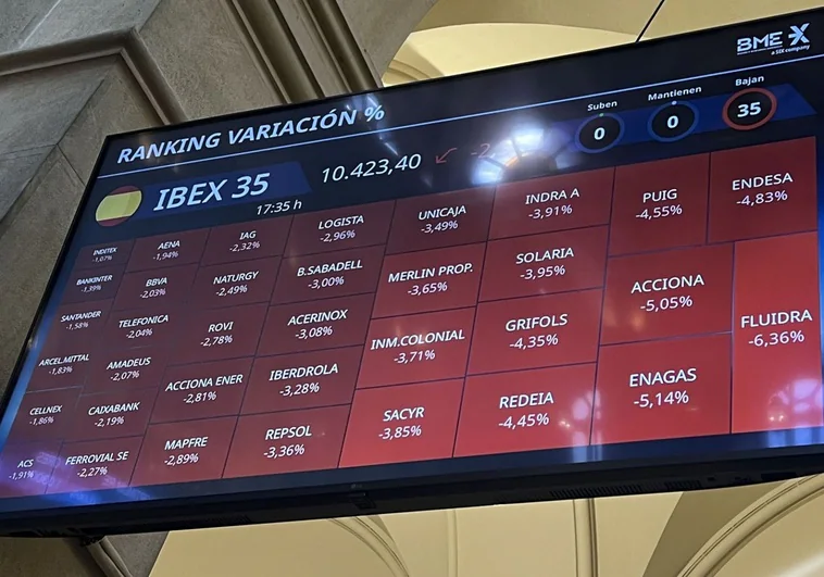 El Ibex cae un 0,2% en la apertura tras el ‘lunes negro’, pero repunta diez minutos más tarde un 0,38%