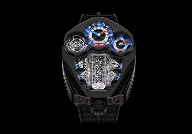 Un reloj de lujo de 300.000 euros inspirado en el Chiron Tourbillon