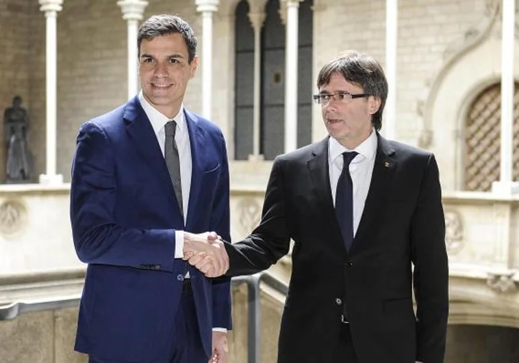 Cuando Sánchez se «comprometió» a tomar medidas para traer a Puigdemont «de vuelta»