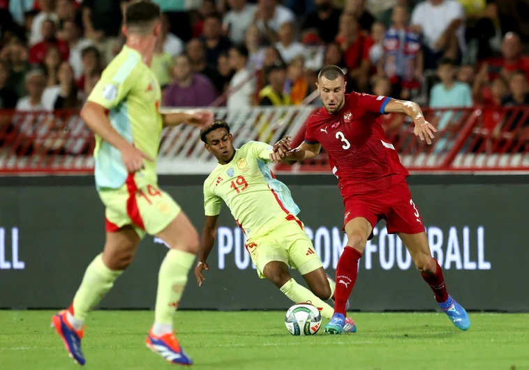 La Selección se atasca ante el gol contra Serbia