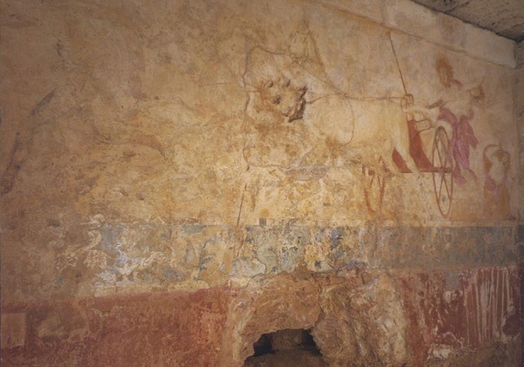 La tumba de Perséfone en el gran túmulo de Vergina revela sus secretos La tumba de Perséfone en el gran túmulo de Vergina revela sus secretos