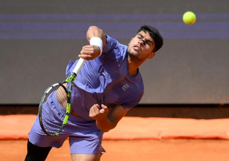 Alcaraz, a superar su techo en Roma Alcaraz, a superar su techo en Roma