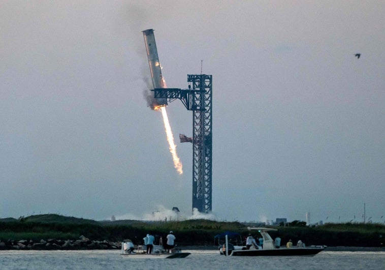 Starship, el cohete con el que Elon Musk quiere ir a la Luna y Marte, despega en Texas Starship, el cohete con el que Elon Musk quiere ir a la Luna y Marte, despega en Texas